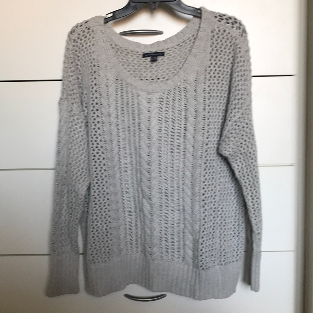 American Eagle chunky knit oversized sweater